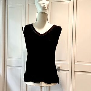 White House Black Market V-Neck Tank